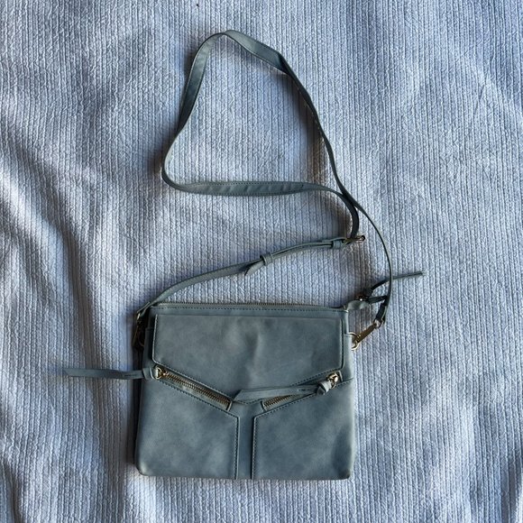 Free People Light Blue Crossbody Bag - Picture 4 of 10